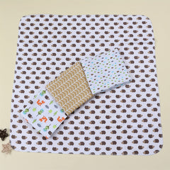 4pcs Blankets, Full Cotton Flannel Soft Towels, Cute Blankets