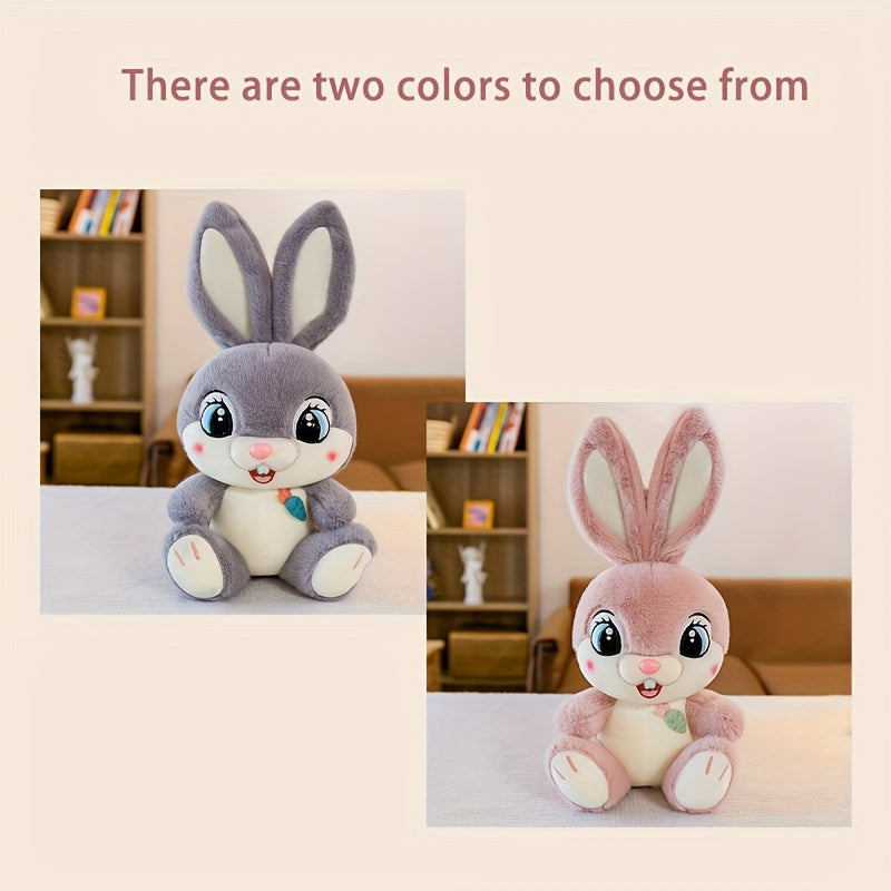 Bucktooth Rabbit Doll Plush Toy Children's Comfort Pillow Birthday Gift Holiday Gift Christmas Halloween Thanksgiving Easter Gift