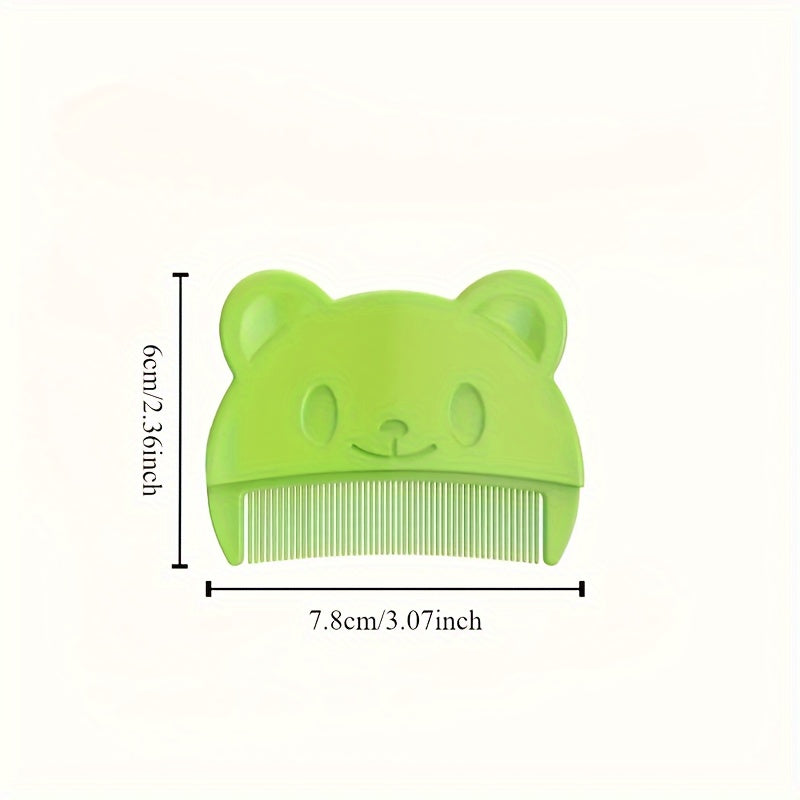 Adorable Bear-Shaped Baby Comb For Newborns - Gentle Scalp Massage & Hair Care, Perfect For Boys & Girls 0-3 Years