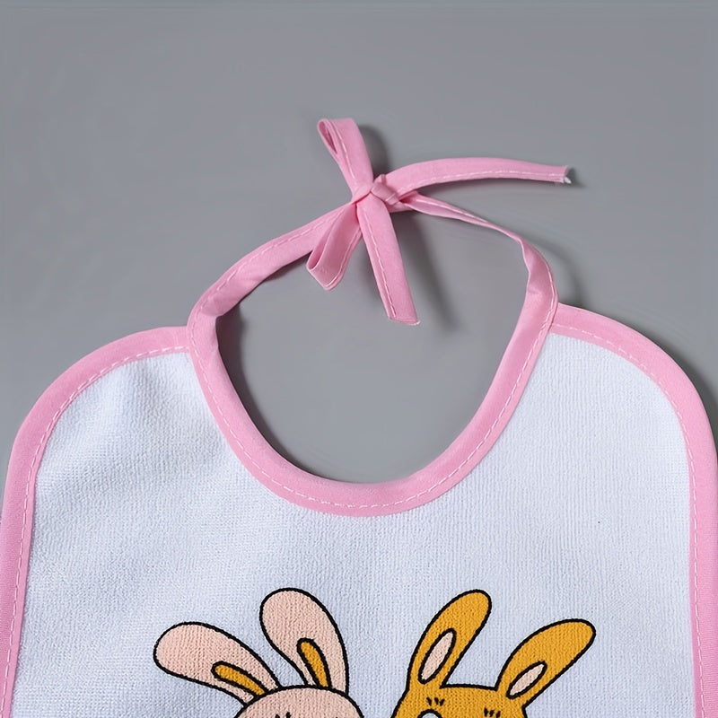 Waterproof Bibs, Cute Cartoon Weekly Pattern Bibs For Home Feeding