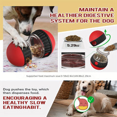 1pc Dogs Toy To Hide Food, Slow Feeding Toy, Ball-shaped Toys, Enjoy Interactive And Educational Dog Toys - Kerala Elegance