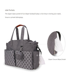 Stylish Diaper Bag - Spacious Tote & Satchel Messenger - Designed for Moms & Girls - Perfect Christmas, Halloween, Thanksgiving Gift - Versatile & Fashionable