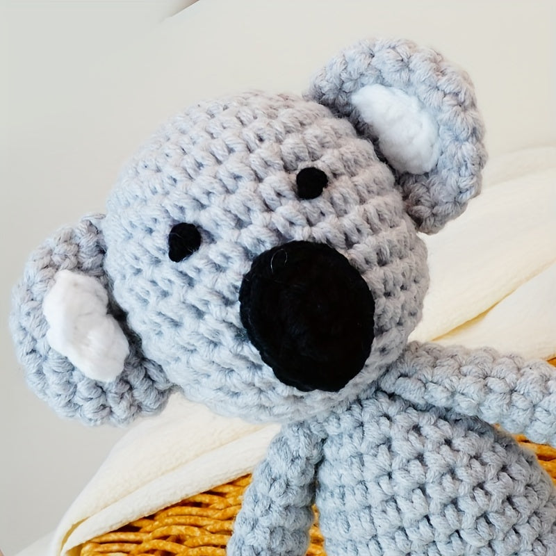 Handcrafted Koala Plush Toy For Babies - Soft Cotton, Bite-Safe, Perfect Newborn Gift & Collectible