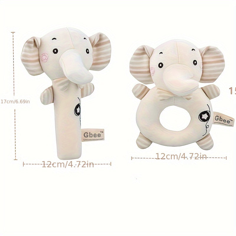 5pcs Baby Shower Gift Set For Boys & Girls - Newborn Essentials Basket With Soft Blanket, Cute Elephant Plush Toy, Socks & More - Perfect Keepsake Collection Baby Shower Gifts Baby Shower Gifts For Guests