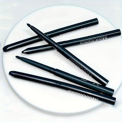 3pcs Waterproof Black Eyeliner Pencil - Smudge-Proof, Long-Lasting & Beginner-Friendly Eye Makeup