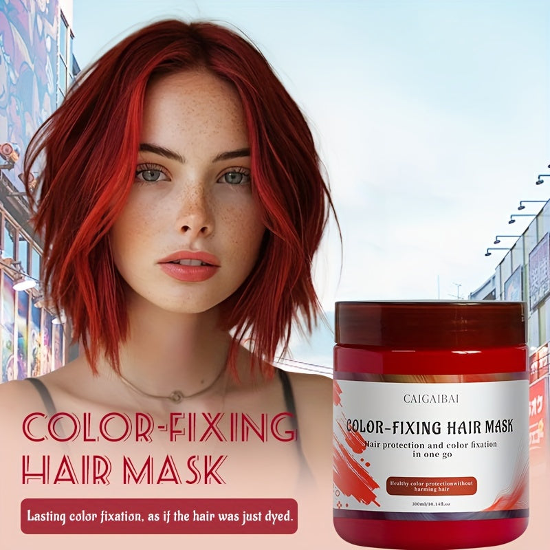 Color-Fixing Hair Mask: Hair Protection and Color Fixation in One Go - Deep Conditioner for Normal Hair Texture