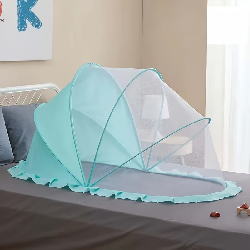 Deluxe Baby Mosquito Net with Soft Light Compact Portable Windproof Anti-Bite Protection Universal Compatibility for Uninterrupted Sleep