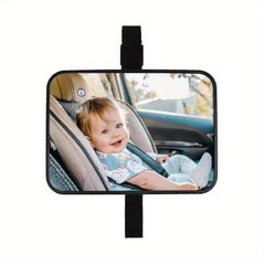 1pc Shatterproof Safety Seat Observation Mirror, Car Rearview Mirror