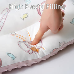 Children's Pillow, Double Sided Cotton And Fabric Soft Pillow