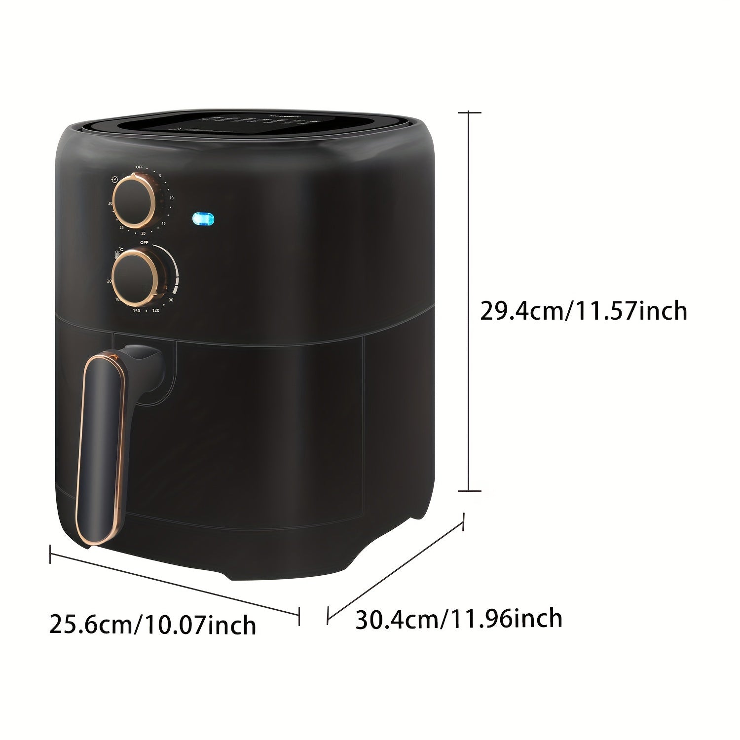 Multifunctional 4.5L Air Fryer Oven With Timer And Non-Stick Pan - Oil-Free Cooking For Healthier Meals Eid Al-Adha Mubarak