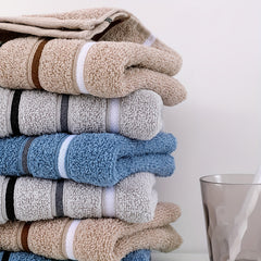 Ultra-Soft, Lightweight Polyester Blend Face Towel - Hand Wash Only, Perfect For Teens & Adults