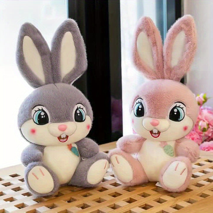 Bucktooth Rabbit Doll Plush Toy Children's Comfort Pillow Birthday Gift Holiday Gift Christmas Halloween Thanksgiving Easter Gift