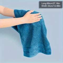 Ultra-Soft, Lightweight Polyester Blend Face Towel - Hand Wash Only, Perfect For Teens & Adults