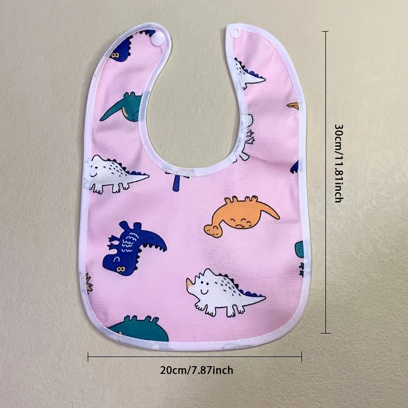 6pcs/set Adorable Waterproof Baby Bibs - Soft Velvety, Quick-Dry, for Daily Use and Easter Gifting