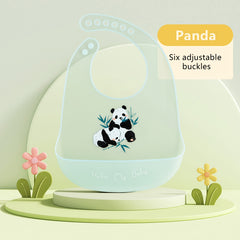 Super-Soft Ultra-Thin Silicone Baby Bibs - Highly Durable, Leakproof, Waterproof for Mess-Free Meals