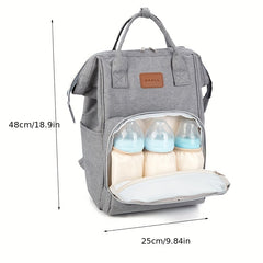 Backpack Diaper Bag, Diaper Pouch, Large Capacity, Versatile, Essential Travel Organizer