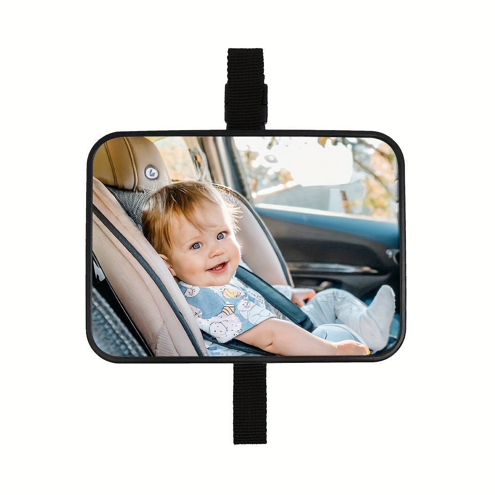 1pc Shatterproof Safety Seat Observation Mirror, Car Rearview Mirror