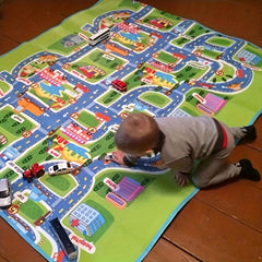 160*130*0.5cm Single-Sided Crawling Mat, Eva Foam Mat Moistureproof & Waterproof Game Mat