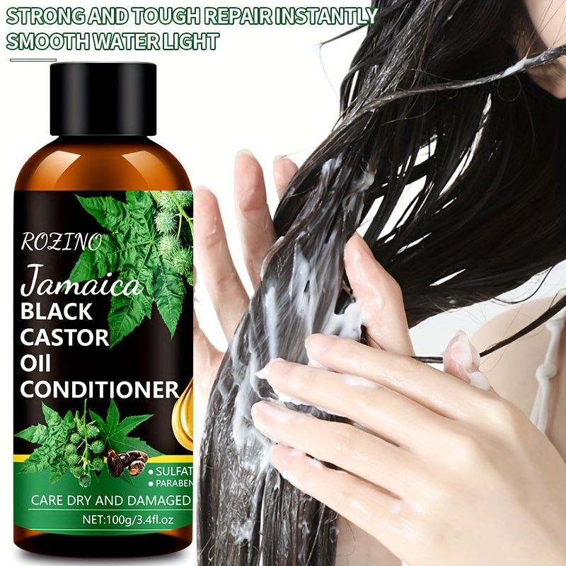 100g Jamaican Black Castor Oil Hair Conditioner, Moisturizes And Strengthens Hair, Hair Care Conditioner For All Hair Types