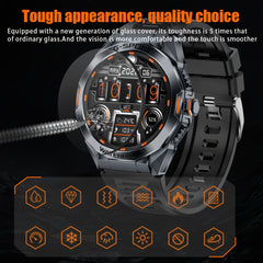 SENBONO Men's Smart Watch With 3.71 Cm HD Screen, Wireless Make/Answer Call, Sleep Monitor 100+ Sports Modes Step Calorie Counter Activity Trackers