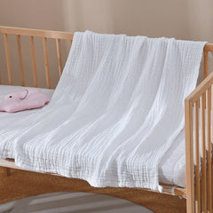 Baby's Plain Color Cotton Gauze Bath Towel