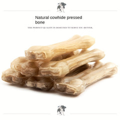 Beef-Flavored Bone Chew Toy For Dogs - Durable Teething Stick, All-Breed Dental Health Aid - Kerala Elegance