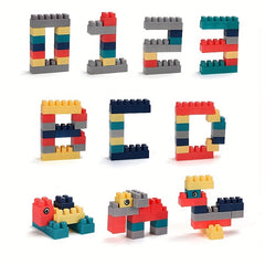 205pcs Deluxe Building Bricks Set - Ignite Imagination & Learning - Unisex DIY Creative Play - Multicolored Refill Pack - Perfect Educational Gift for Halloween & Christmas