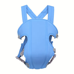 Ultimate Comfort Front Baby Carrier with Buckle Closure - Soft Polycotton, Ergonomic Design, Ideal for Holidays & Everyday Use