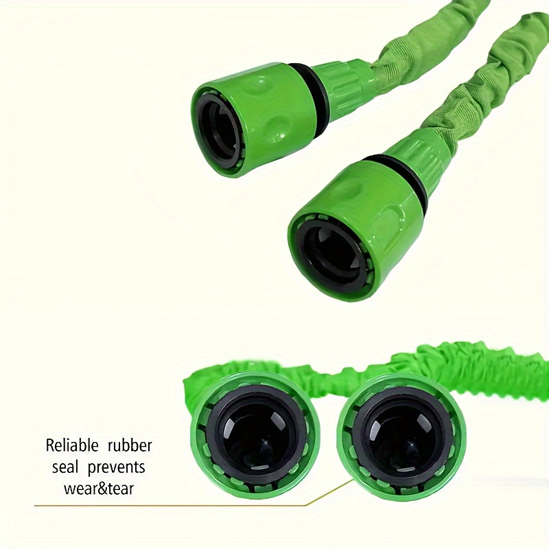 Versatile Expandable Garden Hose - 25Ft/50Ft/75Ft/100Ft, 3/4" Diameter - Perfect For Car Wash, Pet Bathing & Watering Tools