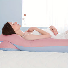 Pregnancy Pillow for Sleeping, U Shaped Pillow, Large pillow, Maternity Body Pillow, Pink