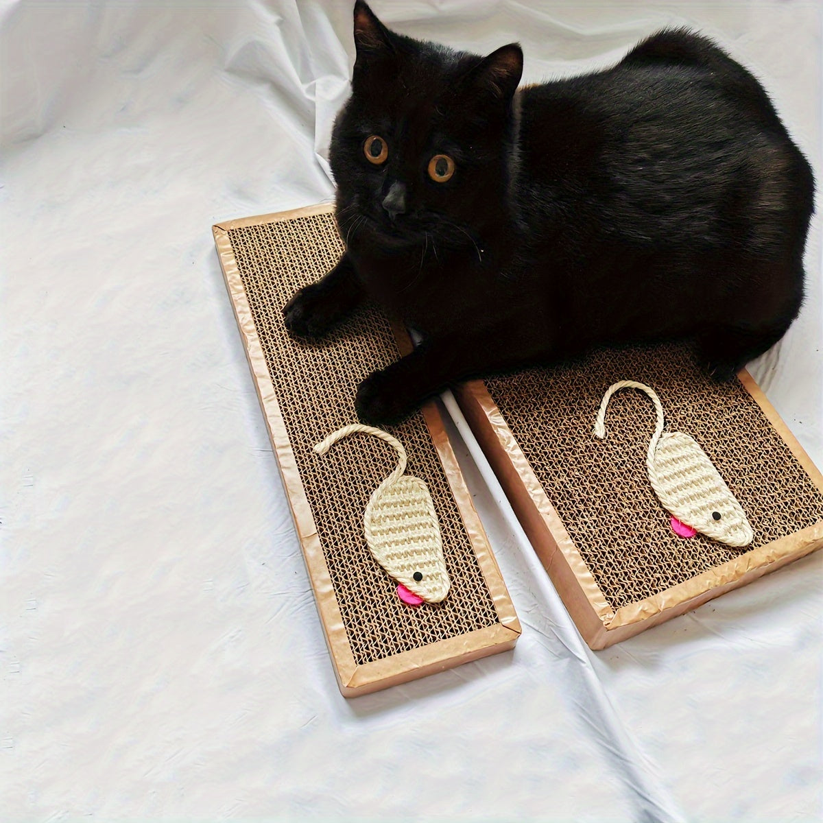 Premium Cat Scratcher Pad - Durable Scratching Board For Indoor Play And Claw Maintenance - Kerala Elegance