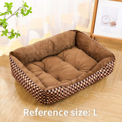 Comfy Pet Bed Sofa For Large And Medium Dogs, Soft Cushion Dog Nest For Cozy Naps And Restful Sleep