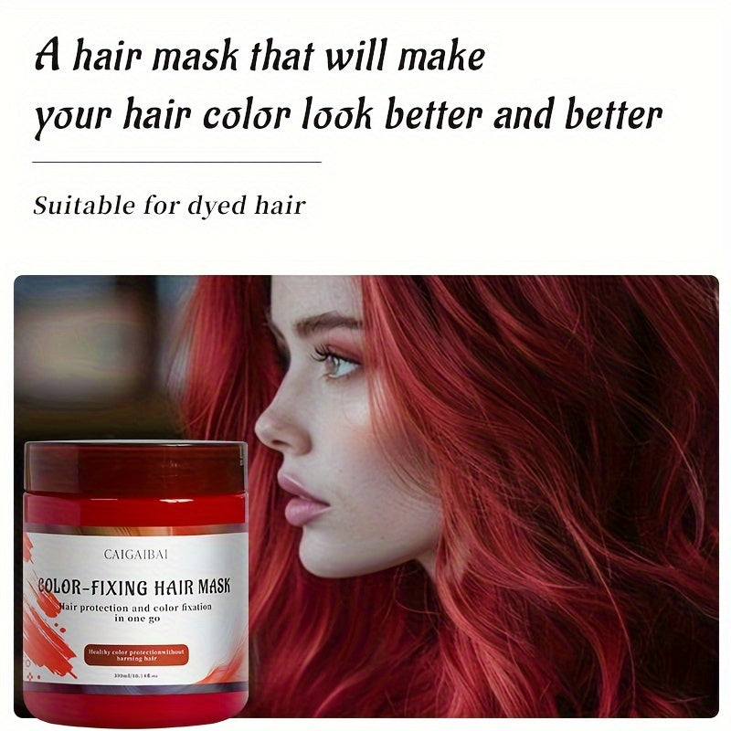 Color-Fixing Hair Mask: Hair Protection and Color Fixation in One Go - Deep Conditioner for Normal Hair Texture