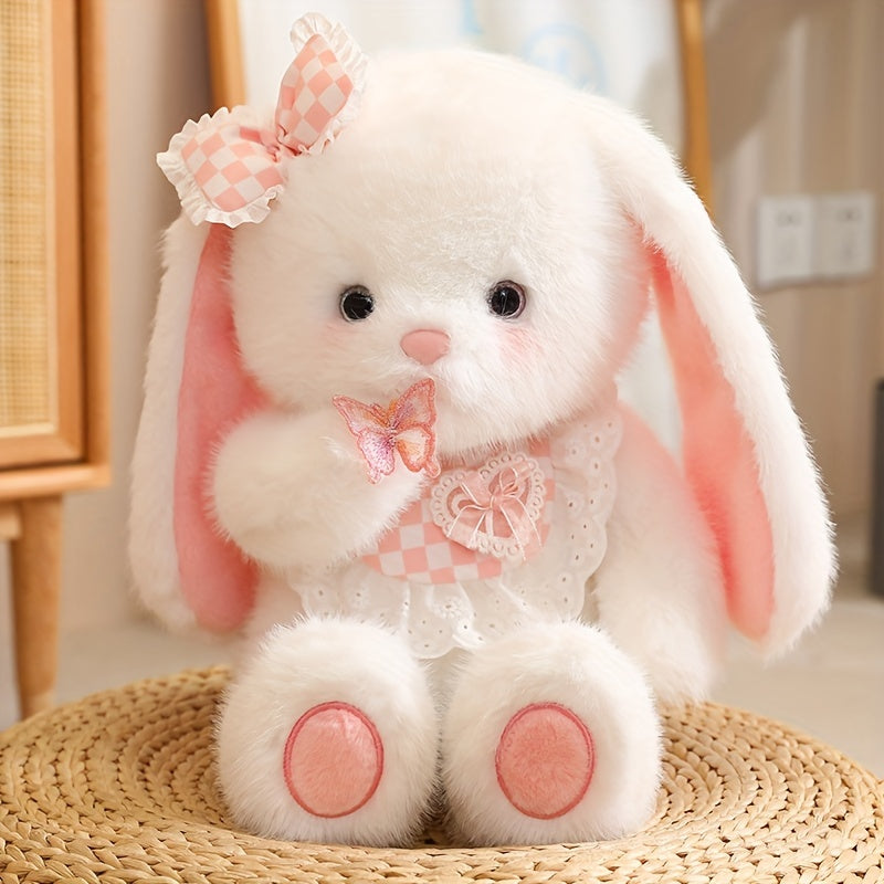 Adorable Cute Animal Plush Toys Rabbit Bear Cat Plush Toys Kawaii Dolls For Birthday Party